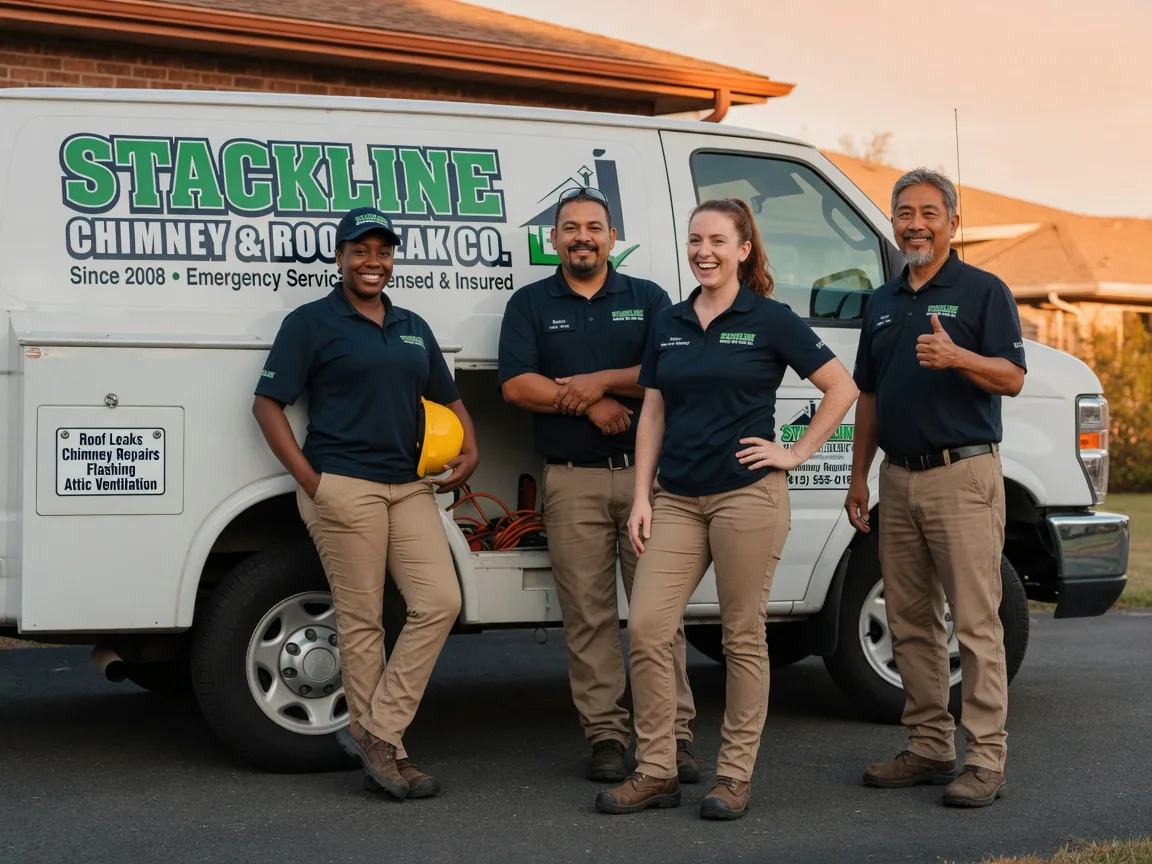 Chimney flashing repair company in Downey, CA
